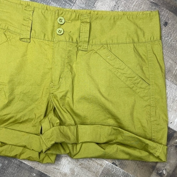 NWT The North Face Lotus Canvas Short Avocado Green size 10 - Picture 3 of 14